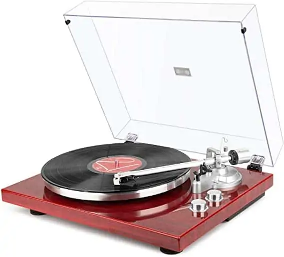 1byone Turntable with Built-in 